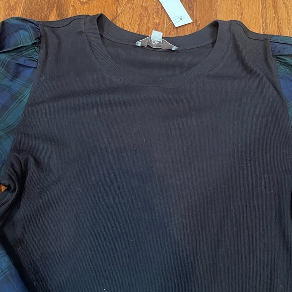 Loft Poplin Puff Sleeve Top, Thanksgiving Top - Picture 7 of 10